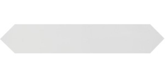 Плитка Wow Gradient Crayon White Matt 4,3*24,3 (109245) Для кухни, Для общественных помещений, Для жилых помещений, Для ванной