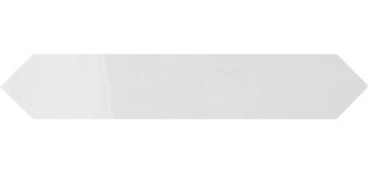 Плитка Wow Gradient Crayon White Gloss 4,3*24,3 (109248) Для кухні, Для громадських приміщень, Для житлових приміщень, Для ванної