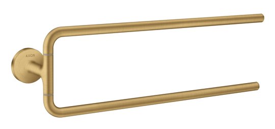 Полотенцедержатель Axor Universal Circular, Brushed Gold Optic (42822250) Полотенцедержатели Axor