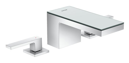 Смеситель для раковины Axor MyEdition, Chrome/Mirror Glass (47050000) Для раковины Хром