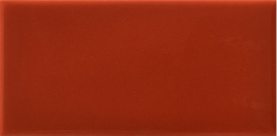 Плитка Mutina Din Red Glossy 7,4x15 (KGDG39) Для кухни, Для общественных помещений, Для жилых помещений, Для ванной