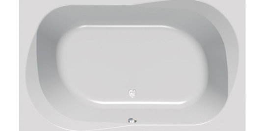 Ванна акриловая Kolpa San Adam & Eva 195x125 White (3838987 593201) Kolpa San Прямоугольные