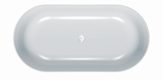 Ванна из искусственного камня Kolpa San Boul-FS 165x85 Snow White (3838987 591566) Kolpa San Овальные