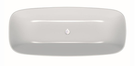 Ванна из искусственного камня Kolpa San Milo-FS 174x75 Snow White (3838987 591528) Kolpa San Овальные