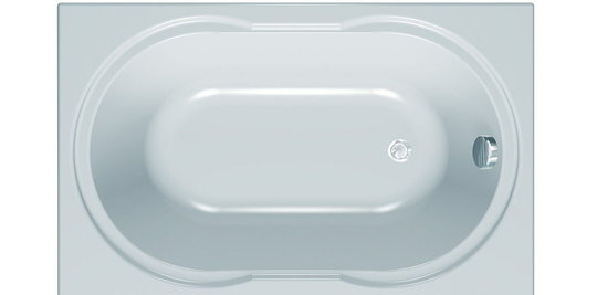 Ванна акриловая Kolpa San Boogie 120x75 White (3838987 732167) Kolpa San Прямоугольные