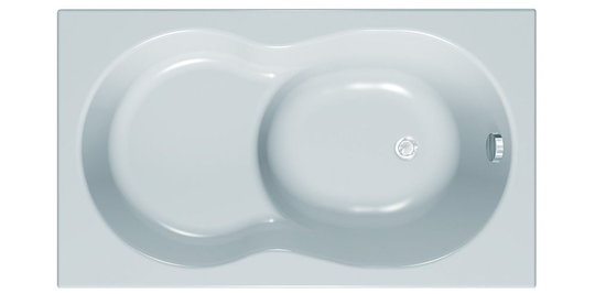Ванна акриловая Kolpa San Cavatina 120x70/S White (3838987 741602) Kolpa San Прямоугольные
