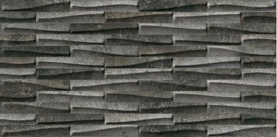 Плитка Piemme Valentino Castlestone Muretto Black Ret 30 * 60 (00153) Для кухні, Для громадських приміщень, Для житлових приміщень, Для ванної
