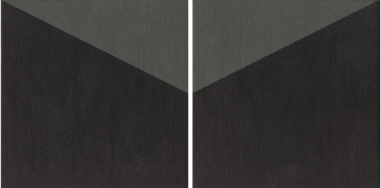 Плитка Mutina Puzzle Edge Slate 25x25 (BOZED53) Для кухні, Для громадських приміщень, Для житлових приміщень, Для ванної
