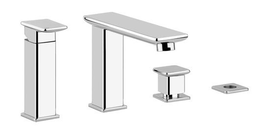 Смеситель для ванны Gessi Ispa (41037-031) Для ванны Хром