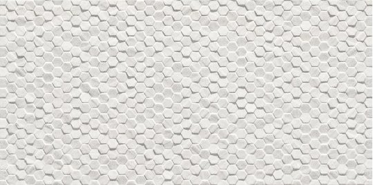 Плитка Piemme Valentino Geostone Bianco Esagonetta Nat / Ret 30*60 (63600) Для кухні, Для громадських приміщень, Для житлових приміщень, Для ванної