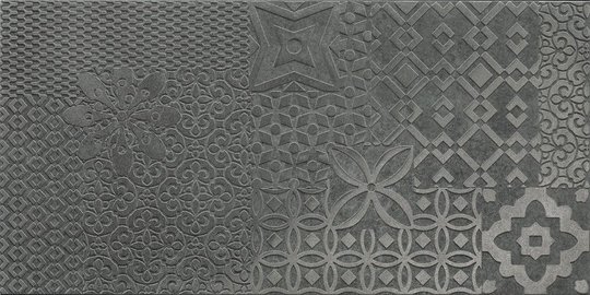 Плитка Piemme Valentino Castlestone Inciso Black Lap / Ret 30 * 60 (00286) Для кухні, Для громадських приміщень, Для житлових приміщень, Для ванної
