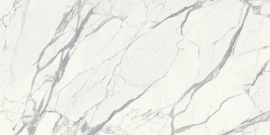 Плитка Fondovalle Infinito 2.0 Statuario Extra Glossy 160 * 320 (INF1042) Для кухні, Для громадських приміщень, Для житлових приміщень, Для ванної