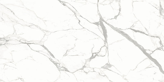 Плитка Ariostea Ultra Marmi Bianco Statuario Block B LUCIDATO SHINY 300x150 (UM6L300583B) Для кухни, Для общественных помещений, Для жилых помещений, Для ванной