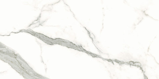 Плитка Ariostea Ultra Marmi Bianco Statuario SOFT 75x37.5 (UM6S37583) Для кухни, Для общественных помещений, Для жилых помещений, Для ванной