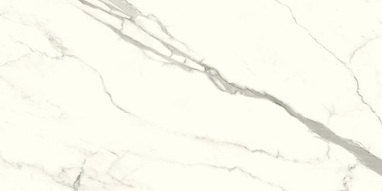 Плитка Ariostea Ultra Marmi Bianco Statuario LUCIDATO SHINY 150x75 (UM6L157583) Для кухни, Для общественных помещений, Для жилых помещений, Для ванной