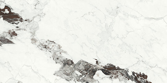 Плитка Ariostea Ultra Marmi Capraia LEVIGATO SILK 75x37.5 (UM6SK37605) Для кухни, Для общественных помещений, Для жилых помещений, Для ванной