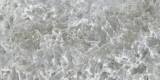 Плитка Ariostea Ultra Crystal Quartz Crystal Grey LUCIDATO SHINY 75x37.5 (UCR6L37608) Для кухни, Для общественных помещений, Для жилых помещений, Для ванной