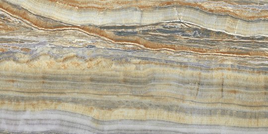 Плитка Ariostea Ultra Onici Grey Onyx Vein Cut LEVIGATO SILK 150x75 (UO6SK157557) Для кухни, Для общественных помещений, Для жилых помещений, Для ванной
