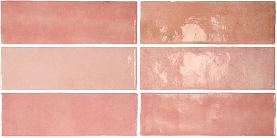 Плитка Equipe Ceramicas Artisan Rose Mallow 6, 5x20 (24466) Для кухні, Для ванни, Для громадських приміщень, Для житлових приміщень