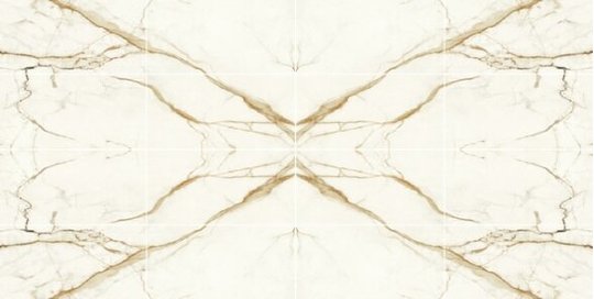 Плитка Atlas Concorde Marvel Shine Calacatta Imperiale Macchia Aperta Lp 75 * 150 (A4PI) Atlas Concorde Для кухні, Для громадських приміщень, Для житлових приміщень, Для ванної