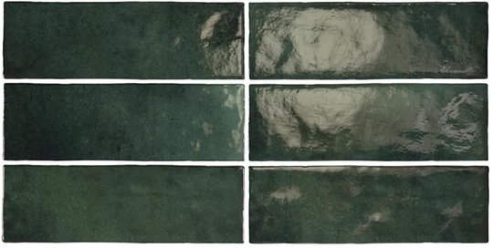 Плитка Equipe Ceramicas Artisan moss Green 6, 5x20 (24471) Для кухні, Для ванни, Для громадських приміщень, Для житлових приміщень