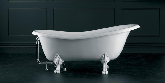 Ванна мраморная Flaminia Evergreen 170х80 (EG170bianco) Flaminia Овальные