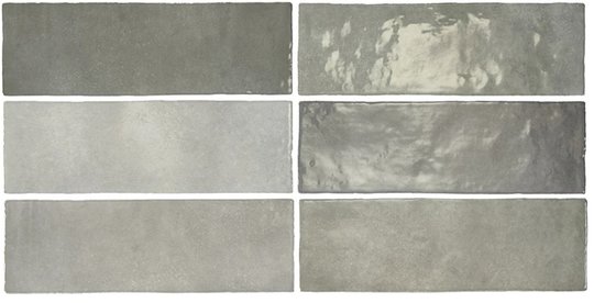 Плитка Equipe Ceramicas Artisan Alabaster 6, 5x20 (24469) Для кухні, Для ванни, Для громадських приміщень, Для житлових приміщень