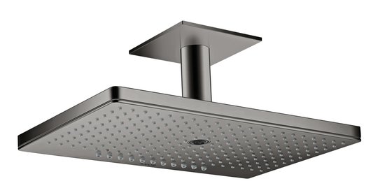 Верхний душ Axor MyEdition 460х300 мм 3-х функциональный, Polished Black Chrome (35281330) Верхние души Черный глянцевый 