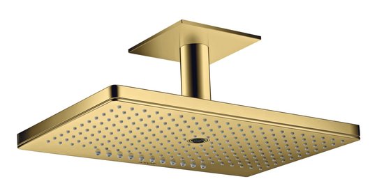 Верхний душ Axor MyEdition 460х300 мм 3-х функциональный, Polished Gold Optic (35281990) Верхние души Золото