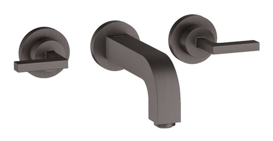 Смеситель для раковины Axor Citterio, Brushed Black Chrome (39315340) Для раковины Черный