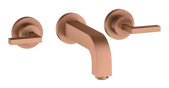 Смеситель для раковины Axor Citterio, Brushed Red Gold (39315310) Для раковины Красное золото