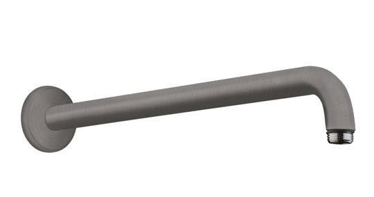 Тримач верхнього душу Hansgrohe Brushed Black Chrome (27413340) Hansgrohe 