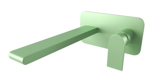 Змішувач для раковини з донним клапаном Bugnatese Simple, пастельний зелений (6647SC-VP) Для раковини Зелений