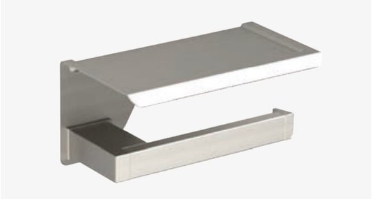 Бумагодержатель Sonia S-CUBE, никель матовый (195435) Бумагодержатели Sonia