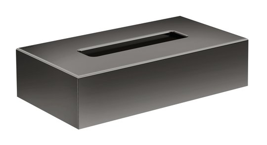 Контейнер для серветок Axor Universal Circular, Polished Black Chrome (42873330) Контейнери для серветок Axor