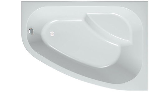 Ванна акрилова Kolpa San Chad-L 170x120 White (3838987 539568) Kolpa San Кутові асиметричні