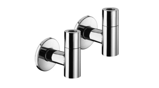 Вентиль угловой с фильтром Fantini Aboutwater AA/27, сталь (91 93 8364) Fantini Коллекция Aboutwater AA/27 