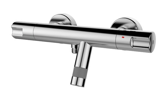 Термостатический смеситель для душа GRB Tender (40322400) Для ванны, Для душа Хром