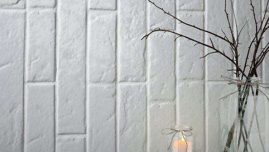 Плитка Wow Briques White Gloss 4.5*23 (108915) Для кухні, Для громадських приміщень, Для житлових приміщень, Для ванної