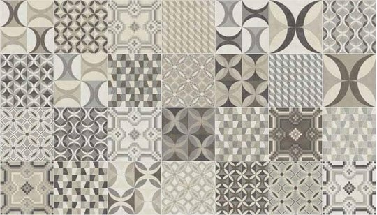 Плитка Dado Ceramica Cementi Beton Mix (misto 28 pz) 31*31 (301800) Dado Ceramica Для кухні, Для громадських приміщень, Для житлових приміщень, Для вулиці, Для ванної