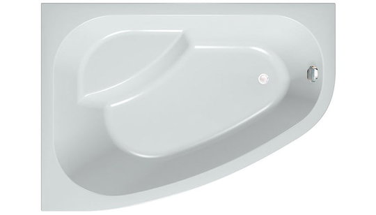 Ванна акриловая Kolpa San Chad-D 170x120 White (3838987 539575) Kolpa San Угловые асимметричные