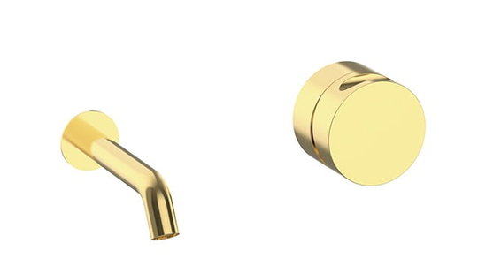 Смеситель для раковины GRB Incool, длина излива 150 мм, золото (90108005) Для раковины Золото