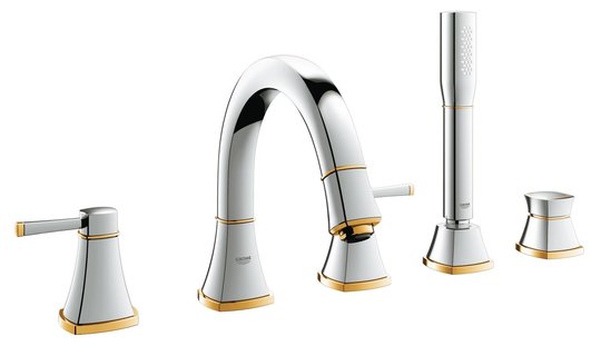 Смеситель для ванны Grohe Grandera (19919IG0) Для ванны Хром-золото