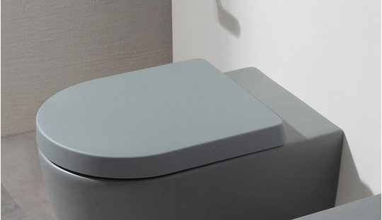 Кришка для унітазу Flaminia Link, lava grey (5051CW03) 