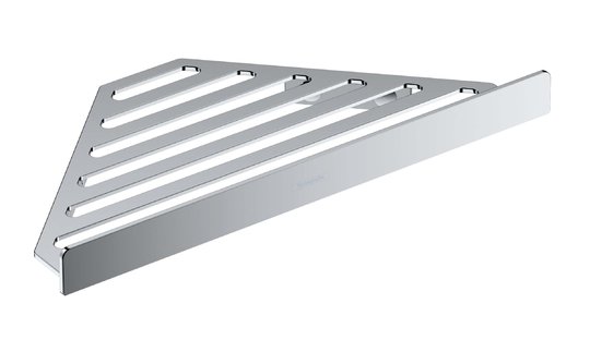 Угловая корзина для душа Hansgrohe AddStoris, хром (41741000) Полочки Hansgrohe