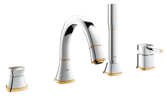 Смеситель для ванны Grohe Grandera (19936IG0) Для ванны Хром-золото