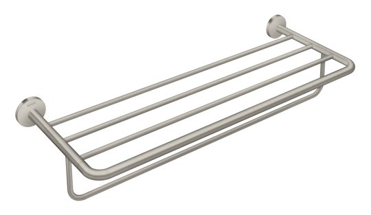 Полочка для полотенец Axor Universal Circular, Stainless Steel Optic (42843800) Полочки Axor