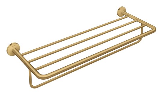 Полочка для полотенец Axor Universal Circular, Brushed Gold Optic (42843250) Полочки Axor