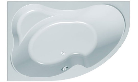 Ванна акриловая Kolpa San Lulu-D 170x110 White (3838987 741411) Kolpa San Угловые асимметричные