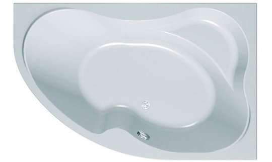 Ванна акрилова Kolpa San Lulu-L 170x110 White (3838987 741428) Kolpa San Кутові асиметричні